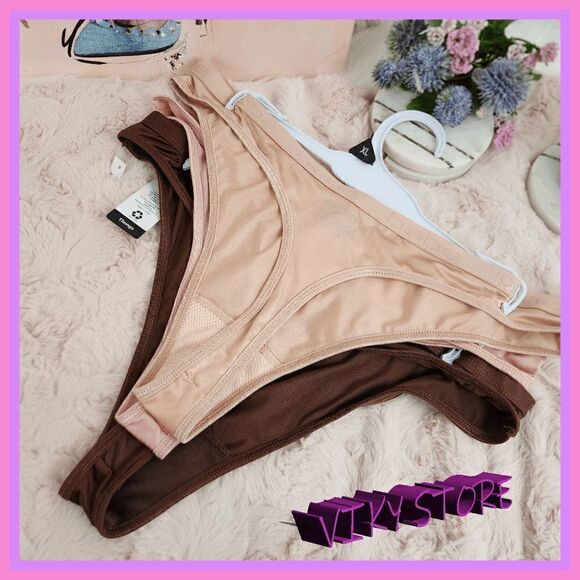 NWT Colorful Trio: {BEBE} Intimates, Size XLARGE NWT - Picture 4 of 5